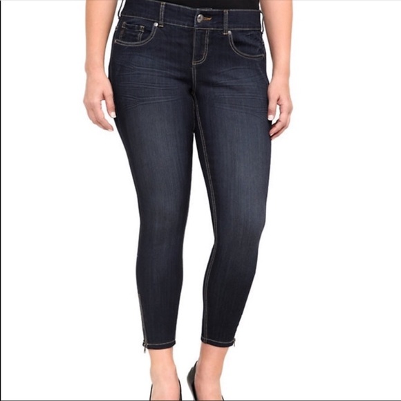 torrid Denim - Torrid denim skinny ankle zip jeans